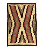 Navajo Ganado Rug c. 1920s, 59" x 37"