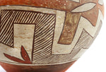 Acoma Four-Color Jar with Fine Line Design c. 1890-1900s, 12" x 13.5"