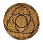 Pima Basket with Human Pictorials c. 1920s, 3" x 8.25"