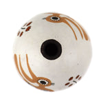 Emma Lewis (1931-2013) - Acoma Polychrome Seed Jar with Bird and Flower Pictorials c. 1970-80s, 2" x 2"