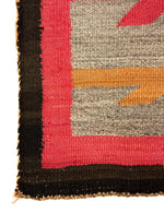 Large Navajo Crystal Runner c. 1910s, 99.5" x 51"