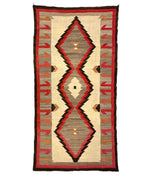 Large Navajo Crystal Runner c. 1910s, 99.5" x 51"