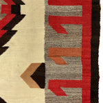 Large Navajo Crystal Runner c. 1910s, 99.5" x 51"
