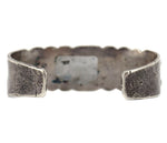 Navajo - Turquoise and Ingot Silver Bracelet c. 1920s, size 6.25