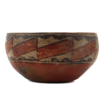 Zia Polychrome Bowl c. 1880s, 4" x 8"
