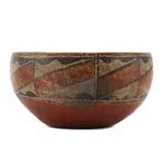 Zia Polychrome Bowl c. 1880s, 4" x 8"