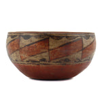 Zia Polychrome Bowl c. 1880s, 4" x 8"