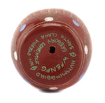 Gregory Lonewolf (b.1952) - Santa Clara Contemporary Miniature Redware Sgraffito Seed Jar with Hummingbird Design, 0.875" x 1"