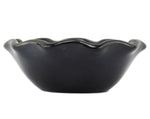 Desideria Montoya (1889-1982) - San Ildefonso Black Bowl with Fluted Rim c. 1910-20s, 2.5" x 7"