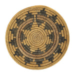 Navajo Wedding Basket Plaque c. 1920s, 13.5" Diameter