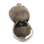 Navajo - Turquoise and Silver Ring c. 1940-50s, size 6.75