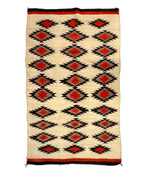 Navajo Ganado Rug c. 1900-10s, 81" x 49"