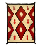Navajo Ganado Rug c. 1900s, 74" x 52"