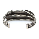 Navajo - Turquoise and Silver Bracelet c. 1920s, size 6.5