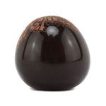 Forrest (b. 1963) and Karen (b. 1967) Naranjo - Contemporary Santa Clara Miniature Seed Jar with Sgraffito Pictorial Design, 1.125" x 1.125"
