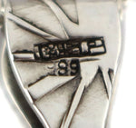 Marco Patania - Kings Manasa Turquoise and Fine Silver Pendant with Hand Stamped Design, 2.25" x 0.75" pendant