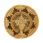 Navajo Polychrome Wedding Basket Plaque c. 1930-40s, 10.5" diameter
