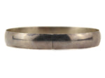 Tahe Family - Navajo - Sterling Silver Bangle c. 1960-80s, size 8.75