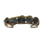 Navajo - Turquoise and Silver Bracelet c. 1960-70s, size 5.875