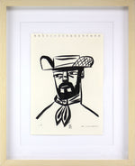 Jon Flaming - Cowboy with Straw Hat