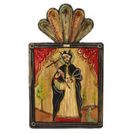 Gustavo Victor Goler - San Juan Nepomucen Retablo c. 1991, 8.75" x 5.25"