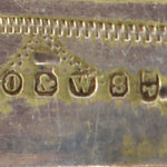 Group of 4: Aluminum Collapsible Lidded Cup and Set of 3 Silver Knives c. 1930s