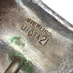 United Indian Traders Association & Southwest Arts & Crafts Shop - Navajo - Sterling Silver and Leather Concho Belt c. 1920-30s, 29" to 37.5" waist