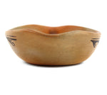 Garnet Pavatea (1915-1981) - Hopi Oval Bowl c. 1950-60s, 1.75" x 6.75" x 4.75"