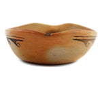 Garnet Pavatea (1915-1981) - Hopi Oval Bowl c. 1950-60s, 1.75" x 6.75" x 4.75"