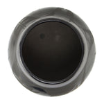 Santa Clara - Black on Black Jar with Avanyu Design c. 1940s, 5.5" x 8"