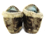 2 Pairs of Alaskan Moccasins with Seal Fur c. 1950-60s