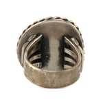 Navajo - Turquoise and Silver Ring c. 1960s, size 8.75