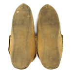 2 Pairs of Alaskan Beaded Leather Moccasins with Floral Design