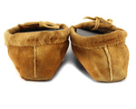 2 Pairs of Alaskan Beaded Leather Moccasins with Floral Design