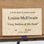 Louisa McElwain (1953-2013) - Grey Stallion and His Band