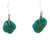 Southwest-Style Turquoise Nugget French Hook...