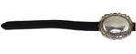 Southwest Arts & Crafts - Navajo - Sterling Silver and Leather Concho Belt c. 1940-50s, 47" length