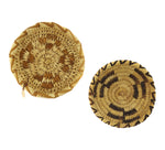 Group of 6: Tohono O'odham Small Baskets and Trays c. 1980s