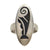 Hopi - Silver Overlay Ring...