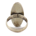 Hopi - Silver Overlay Ring c. 1950-60s, size 4.75