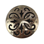 Mexican - Silver Pin/Pendant c. 1950s, 1.5" diameter