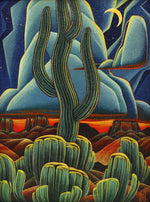 SOLD William Haskell - Nocturne of the Ancient Mesa