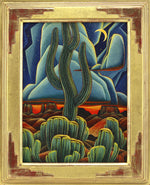 SOLD William Haskell - Nocturne of the Ancient Mesa