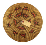 Navajo Polychrome Wedding Basket c. 1920s, 13" diameter