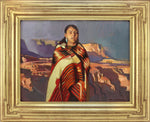 Ray Roberts - Young Woman with a Classic Blanket