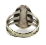 Navajo - Turquoise and Silver Ring c. 1950s, size 5.75