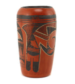 Hopi Polychrome Cylinder c. 1920s, 5.75" x 3.25"