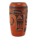 Hopi Polychrome Cylinder c. 1920s, 5.75" x 3.25"