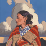 Billy Schenck - Lady in a Calico Blouse