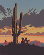 Billy Schenck - Two Riders